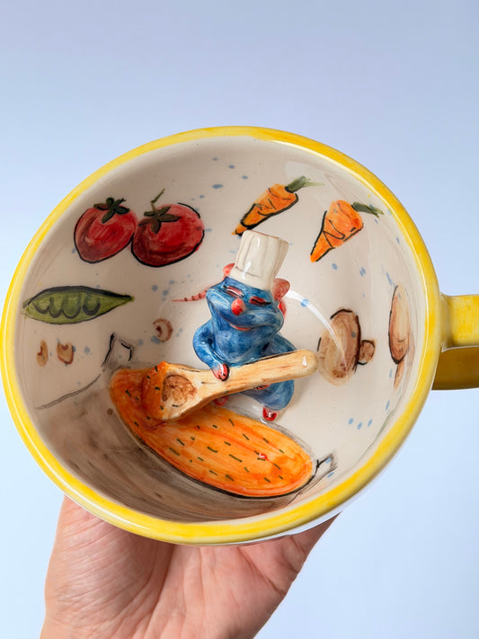 Little Chef handmade ceramic mug