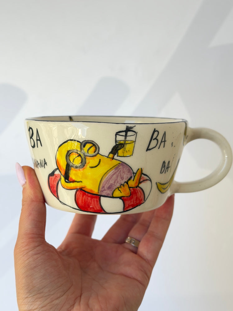 Handmade special ceramic mug