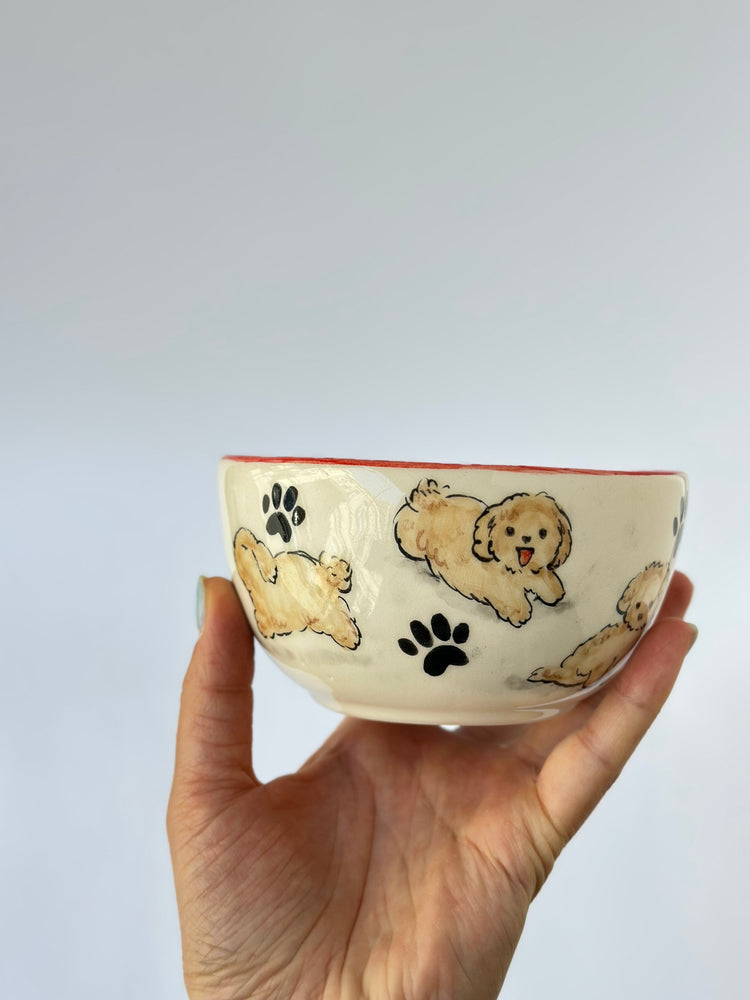 Dog handmade ceramic mug