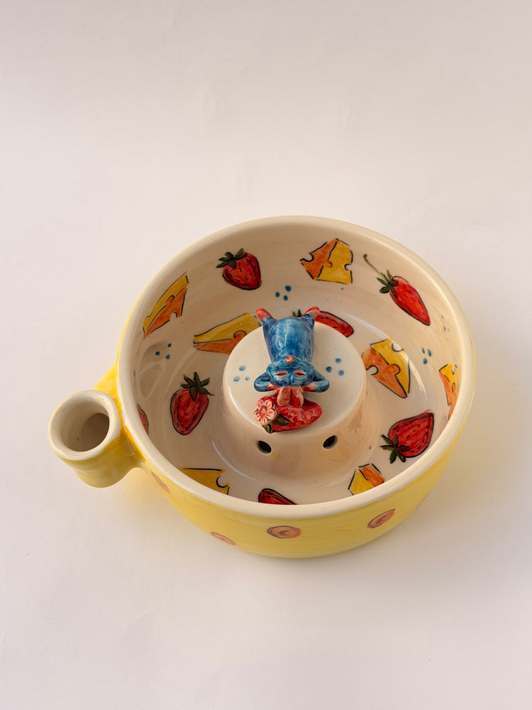 Little Chef handmade ceramic washing bowl