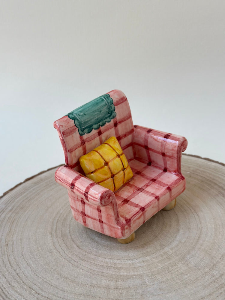 Sofa handmade decorative ceramic