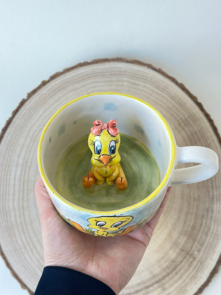 Duck handmade mug