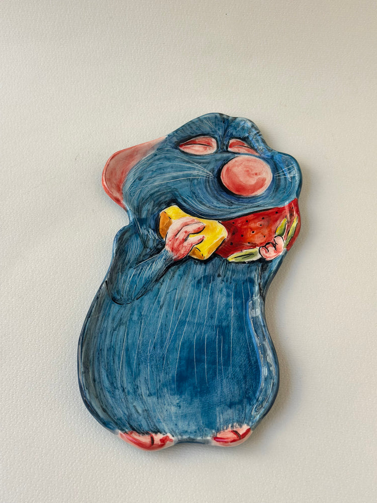 Little chef handmade plate