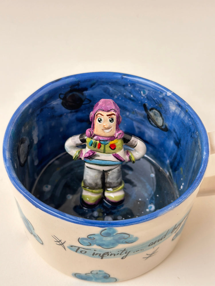 Sheriff W handmade mug