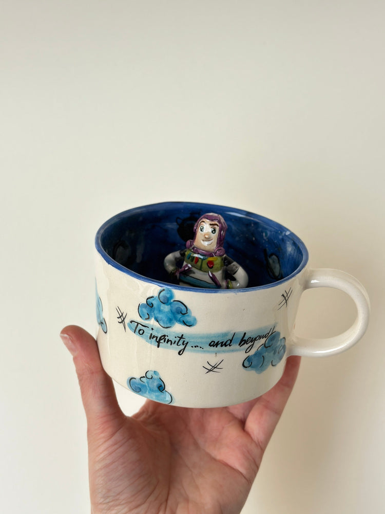 Sheriff W handmade mug