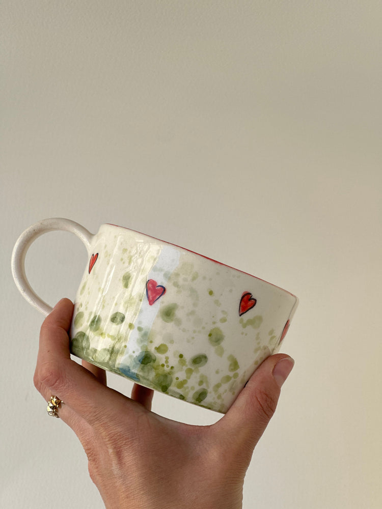 Stitch handmade mug