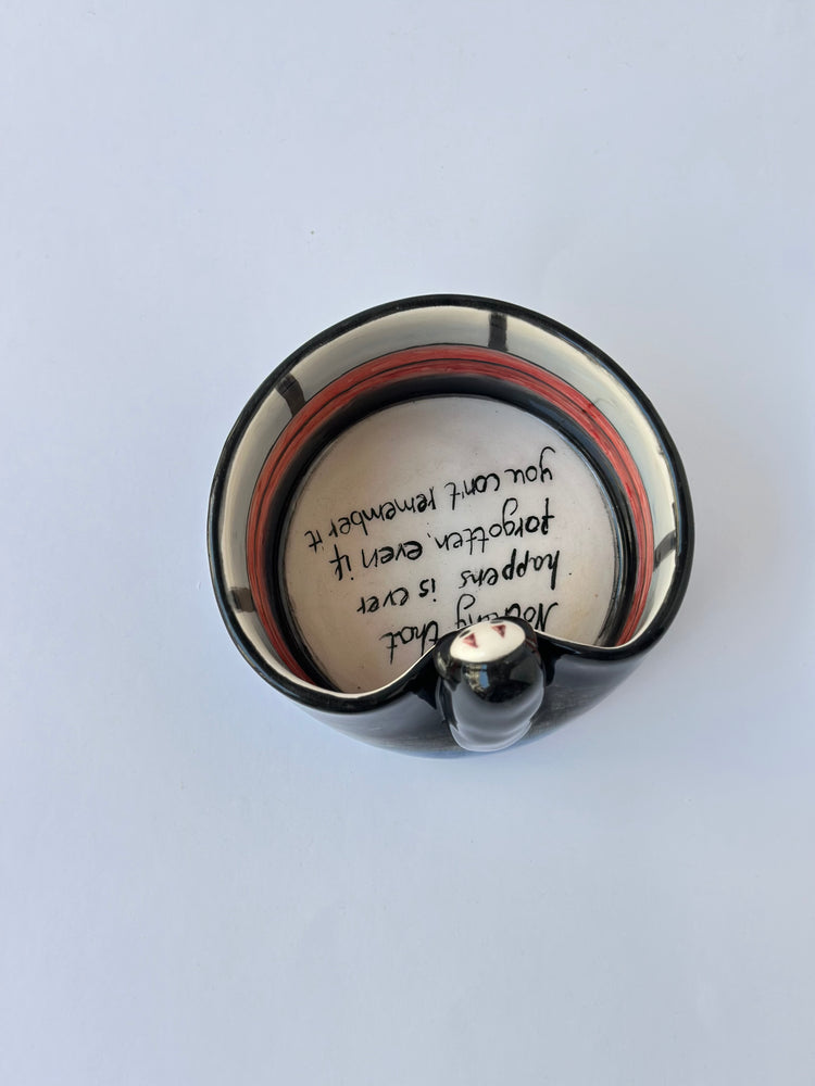 Handmade ceramic bowl