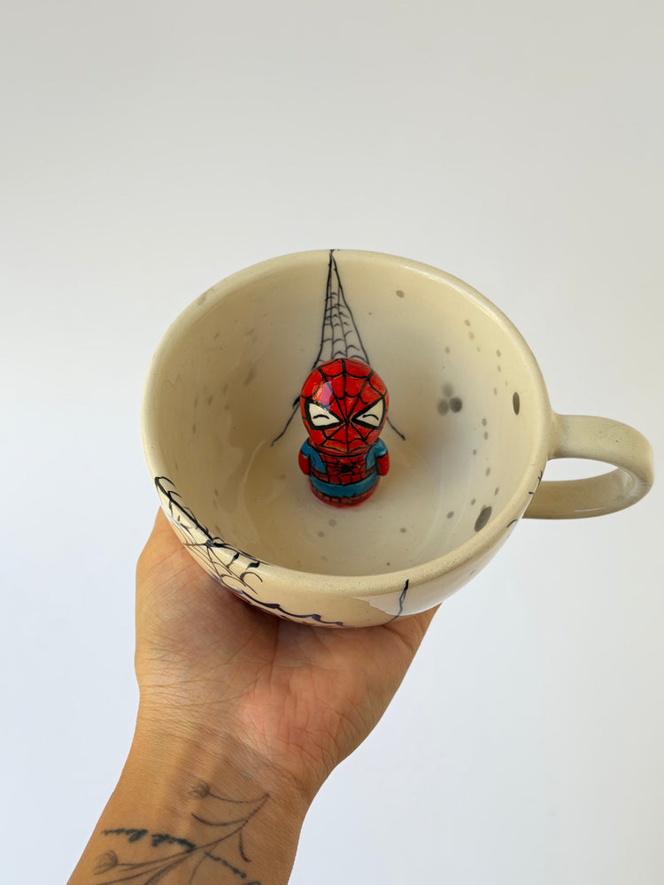 Spider handmade ceramic mug