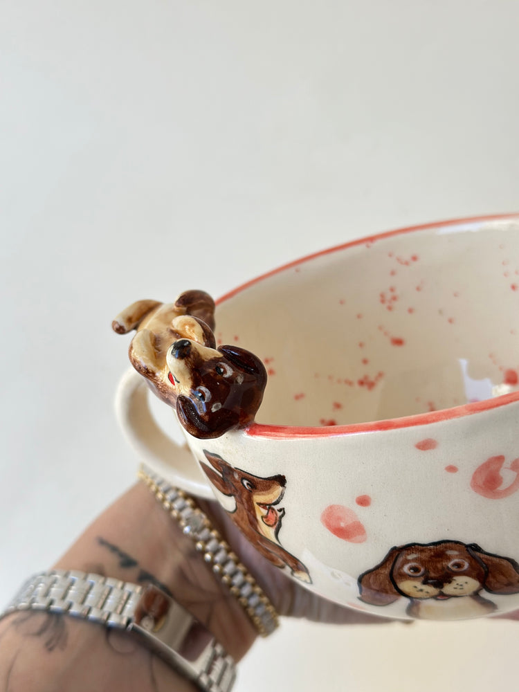 Dachshund Dog handmade mug