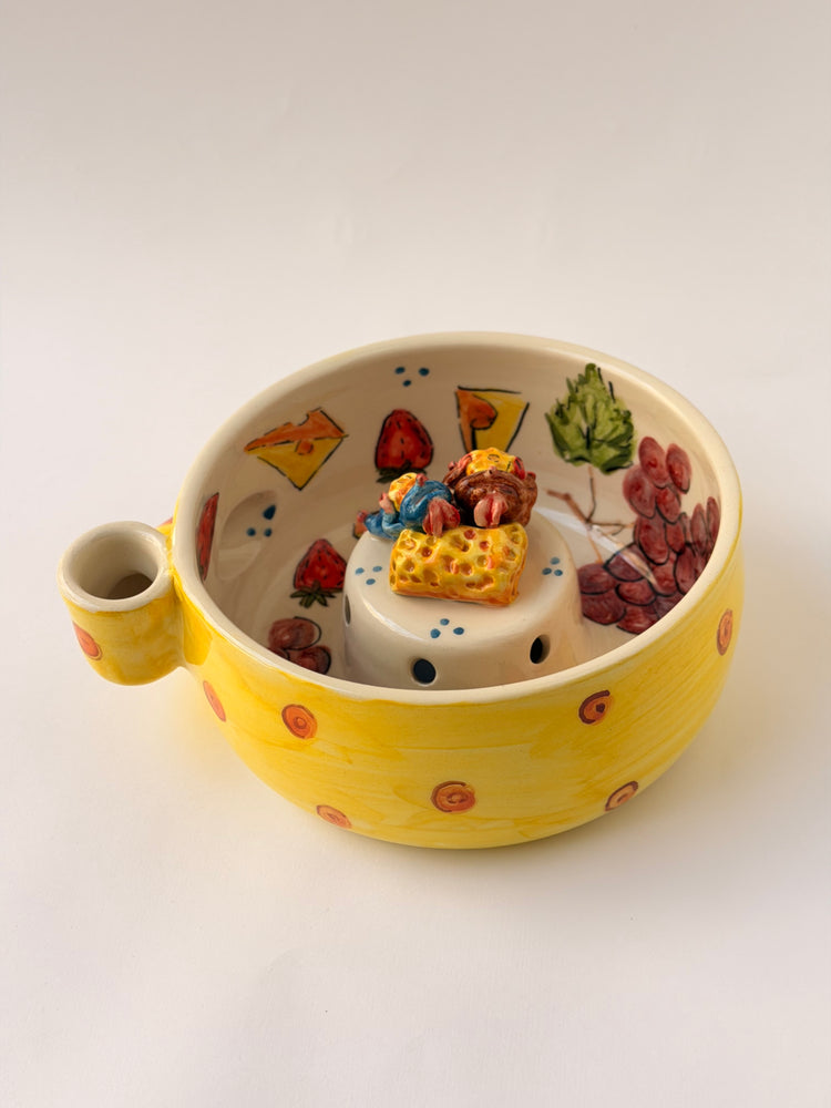 Little Chef and Emily handmade ceramic washing bowl