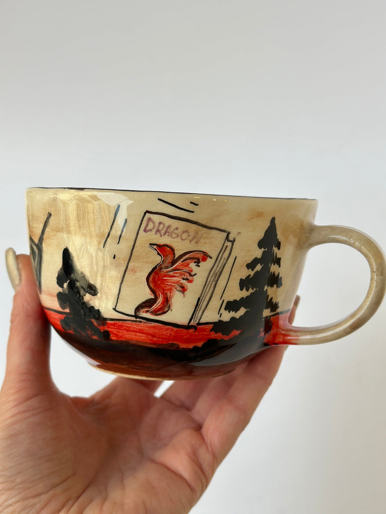 Mike handmade mug