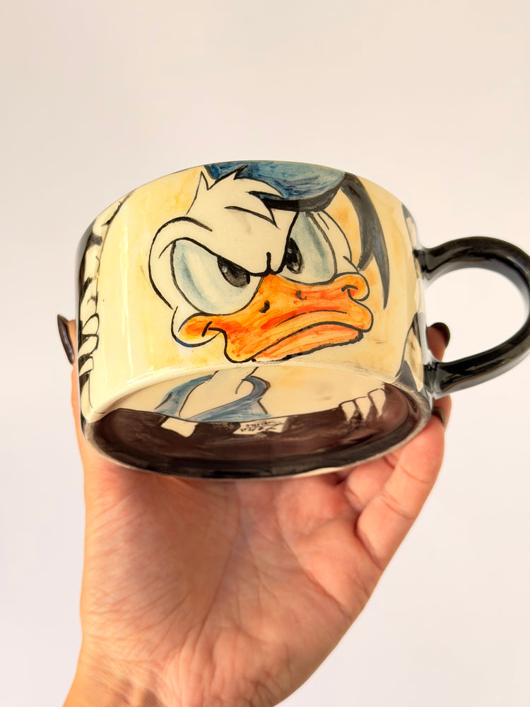 Duck handmade ceramic mug
