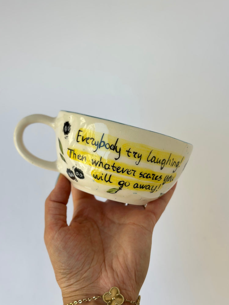 Handmade ceramic mug