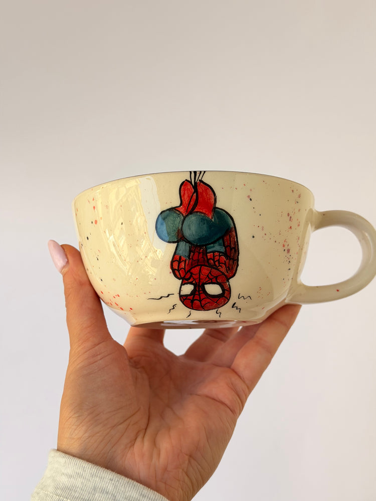 Spider handmade ceramic mug