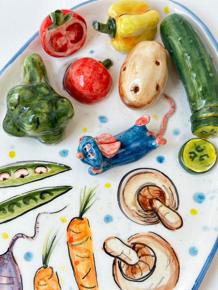 Little Chef handmade plate