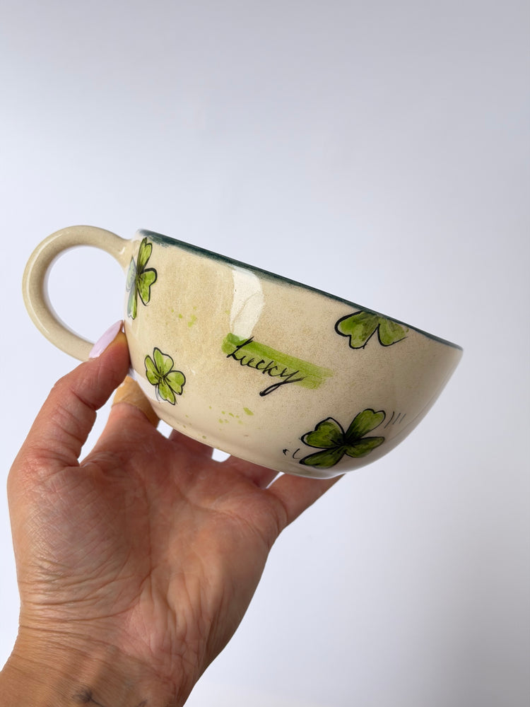 Turtle handmade ceramic mug