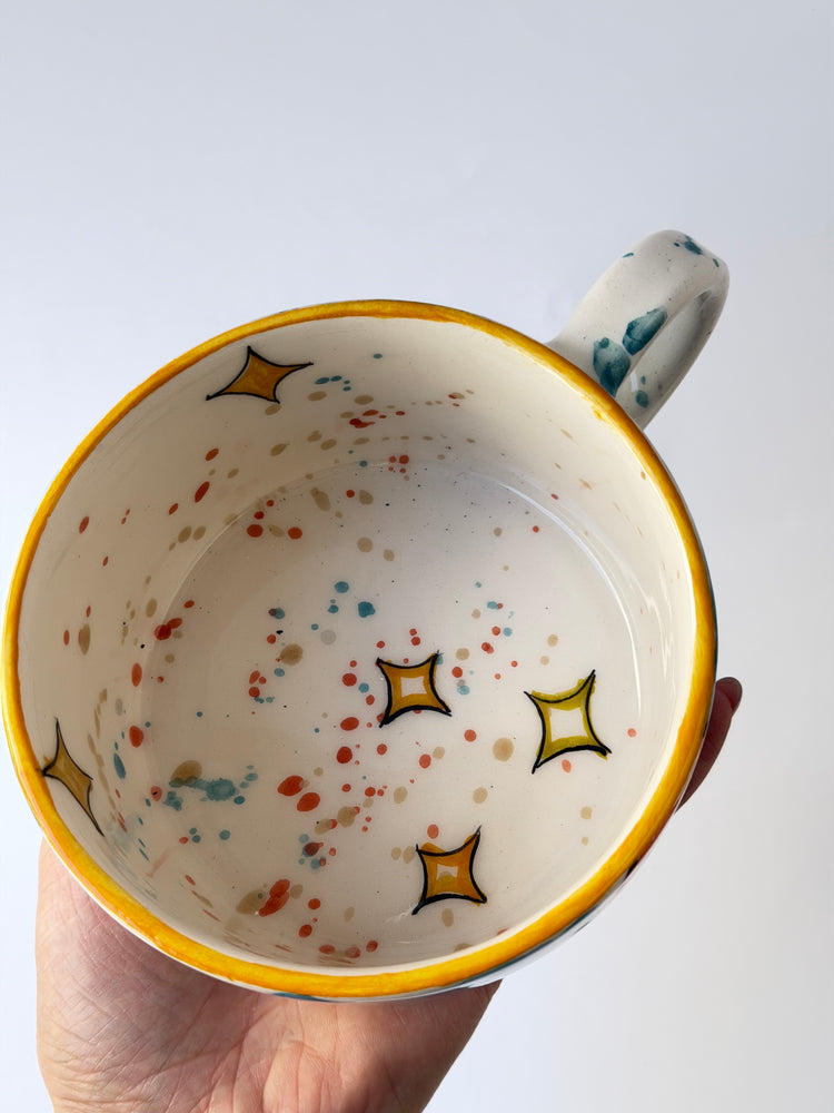 Handmade ceramic mug