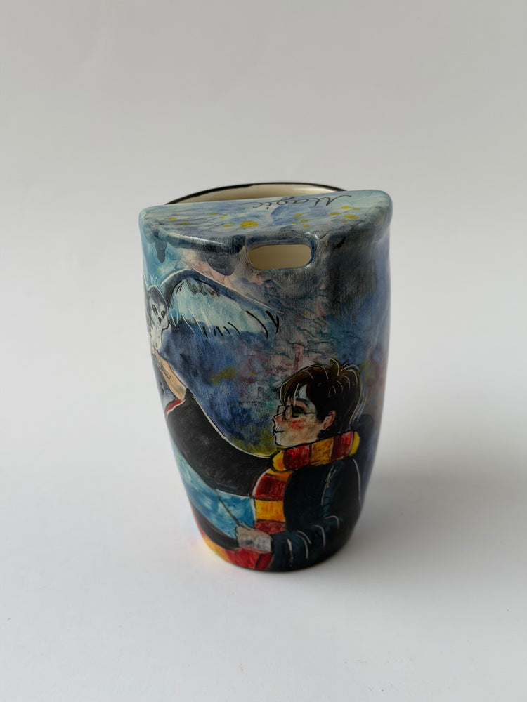 Harry handmade takeaway mug