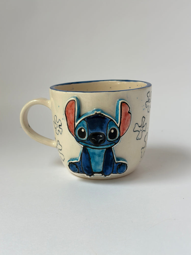 Stitch handmade mug