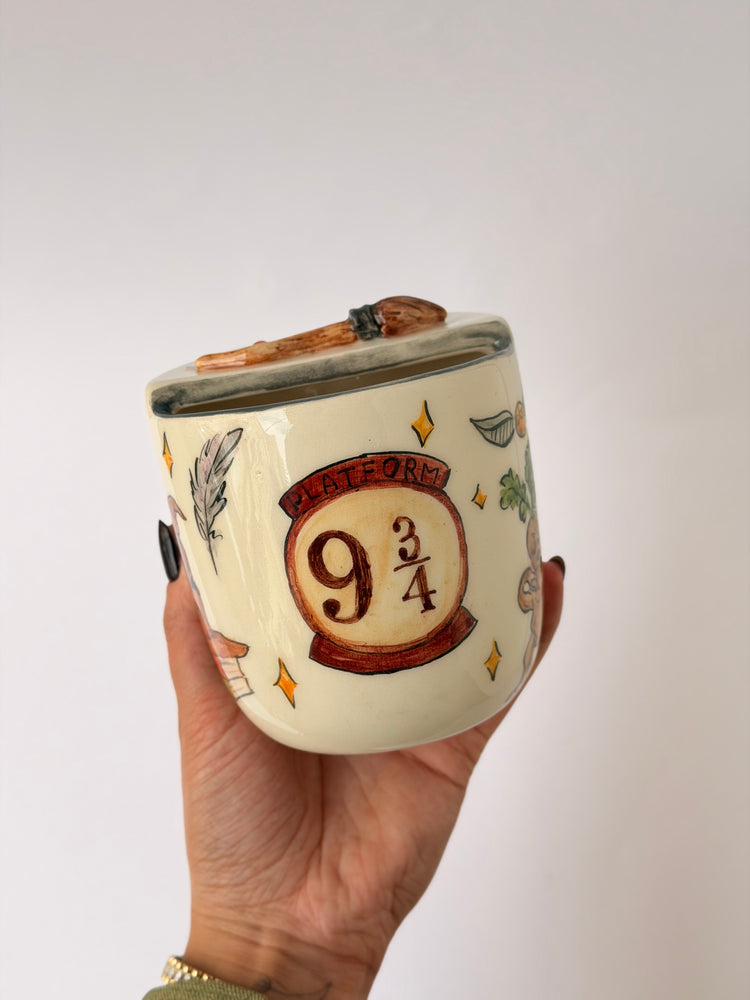 Harry handmade ceramic takeaway mug
