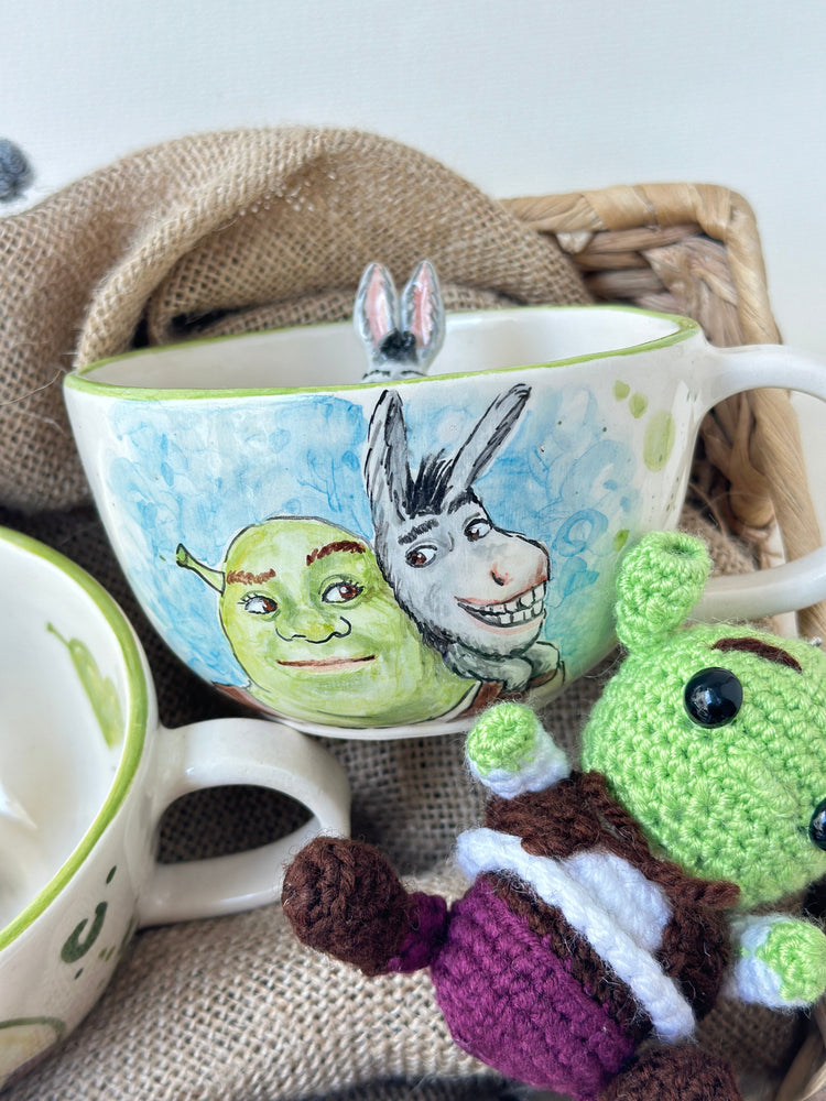 Shrek and donkey handmade special gift box