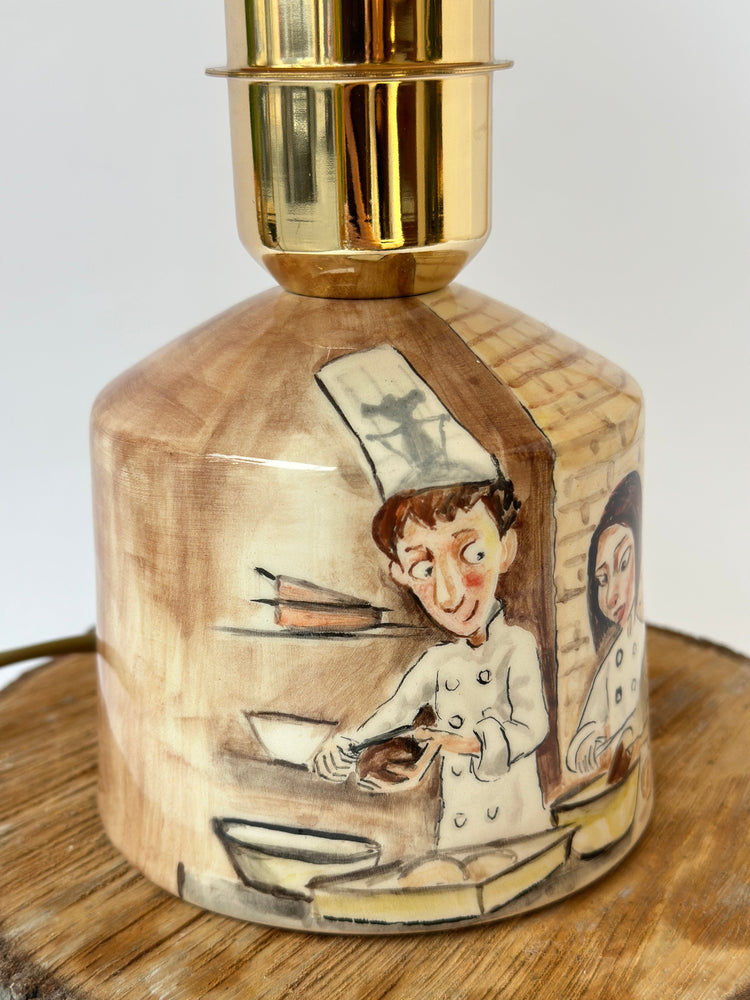 Little Chef handmade lamp