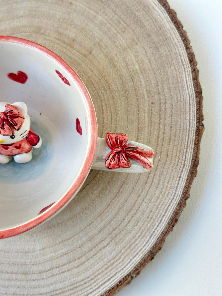 Handmade mug ceramic