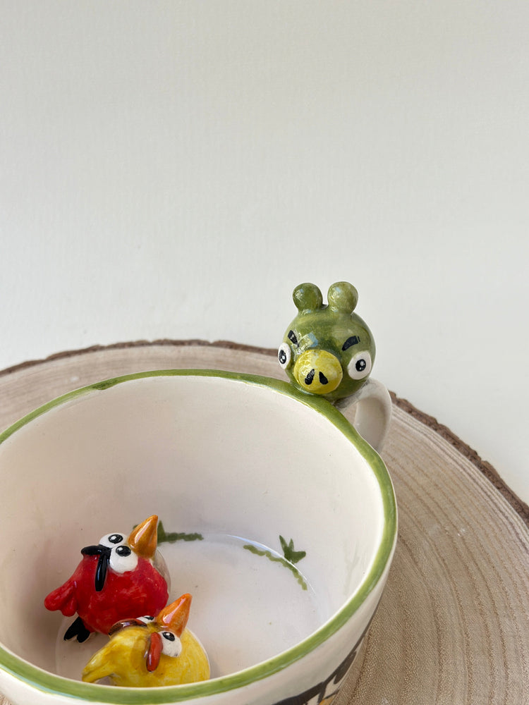 Handmade ceramic mug