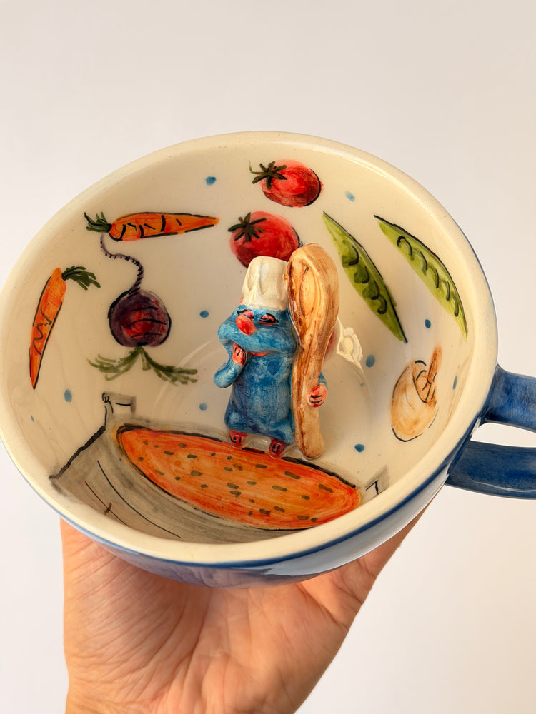 Little Chef handmade ceramic mug