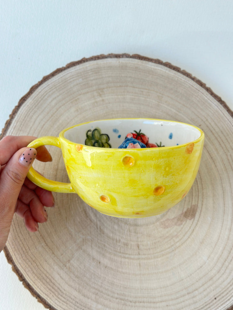 Handmade ceramic mug
