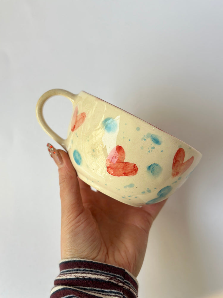 Teddy handmade mug