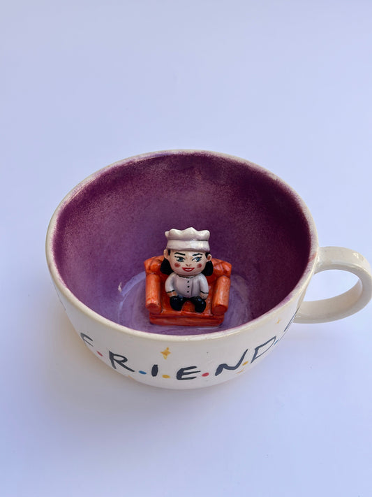 Friends “Monica” handmade mug