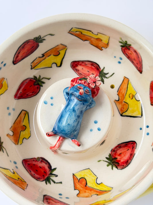 Little Chef ceramic handmade washing bowl