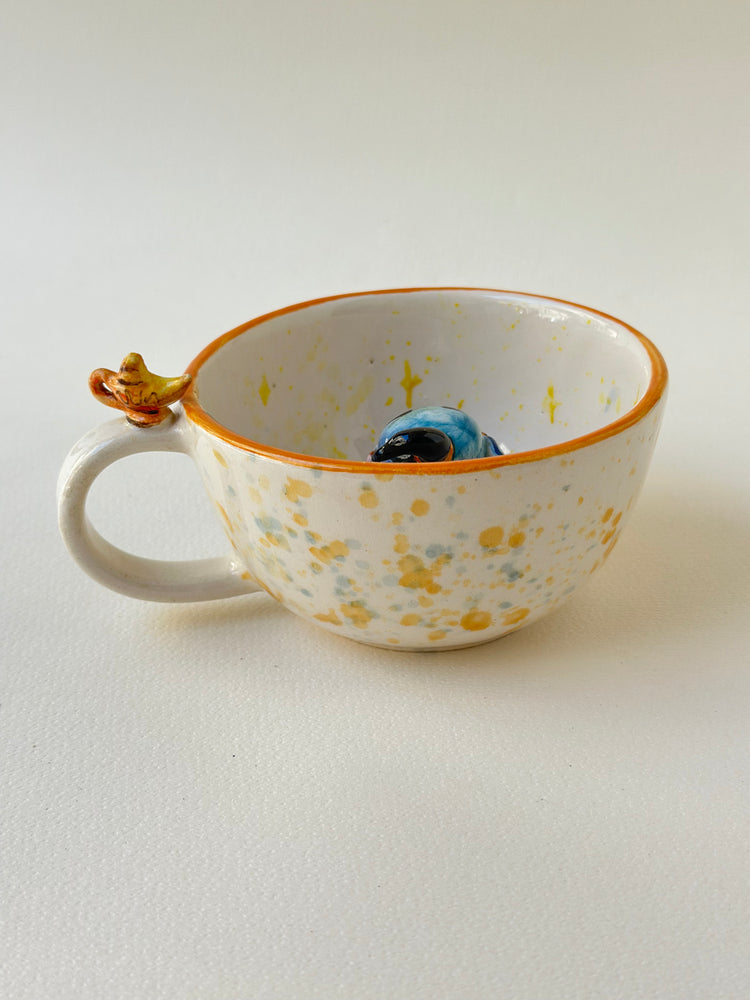 Handmade ceramic mug