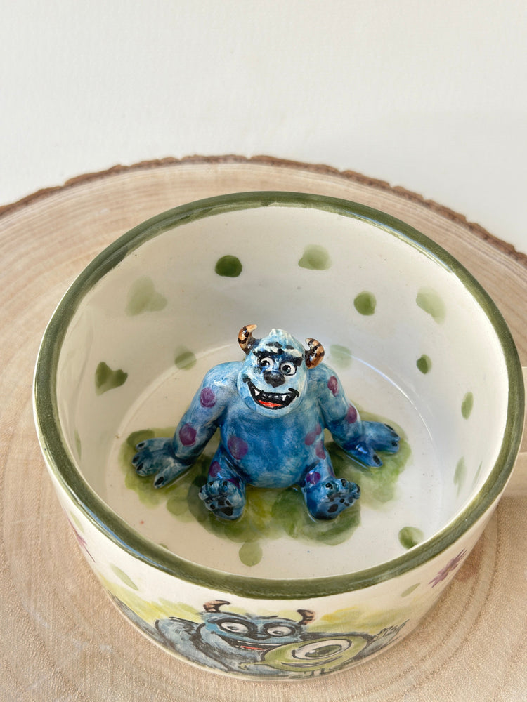 Monster Handmade ceramic mug