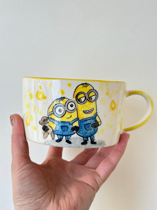 Minions handmade mug