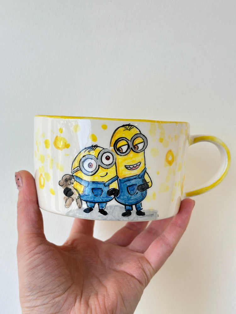 Minions handmade mug