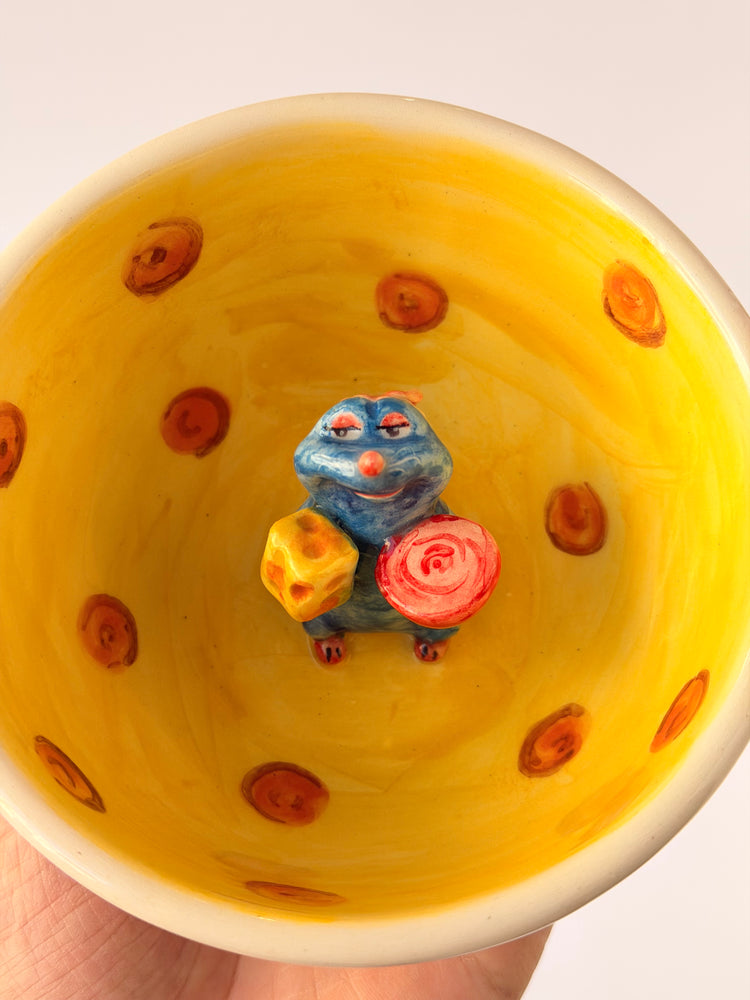 Little chef handmade ceramic mug