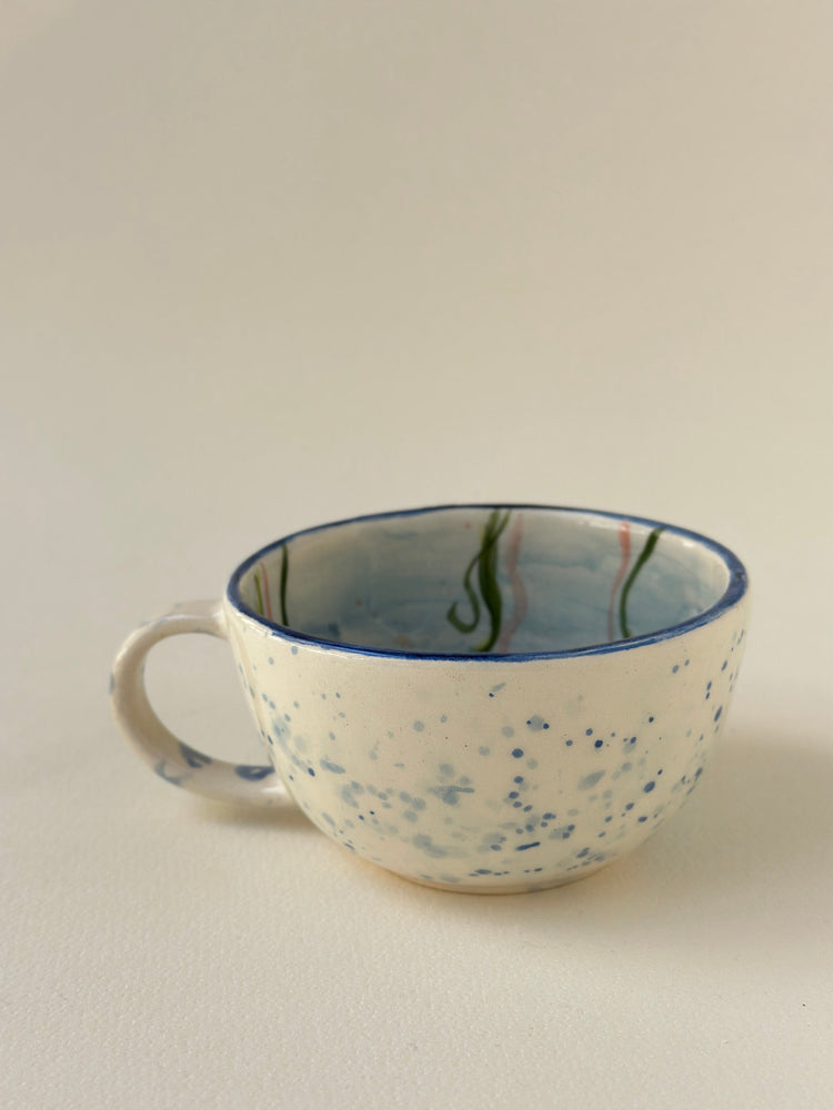 Turtle handmade mug