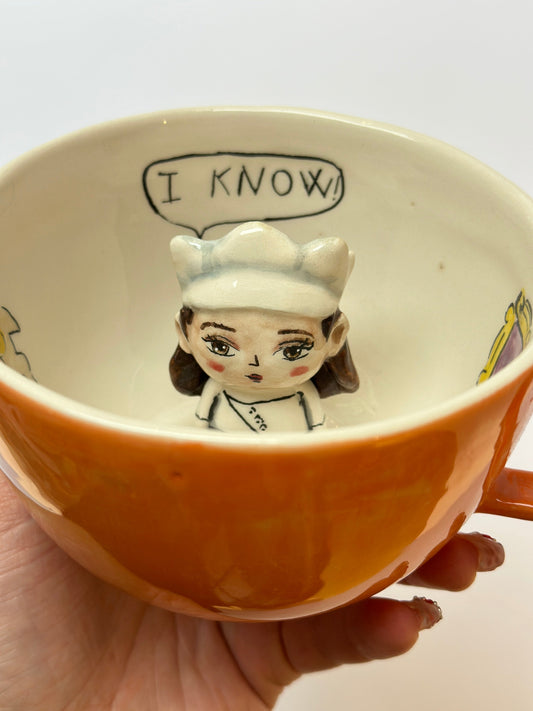 Monica handmade mug