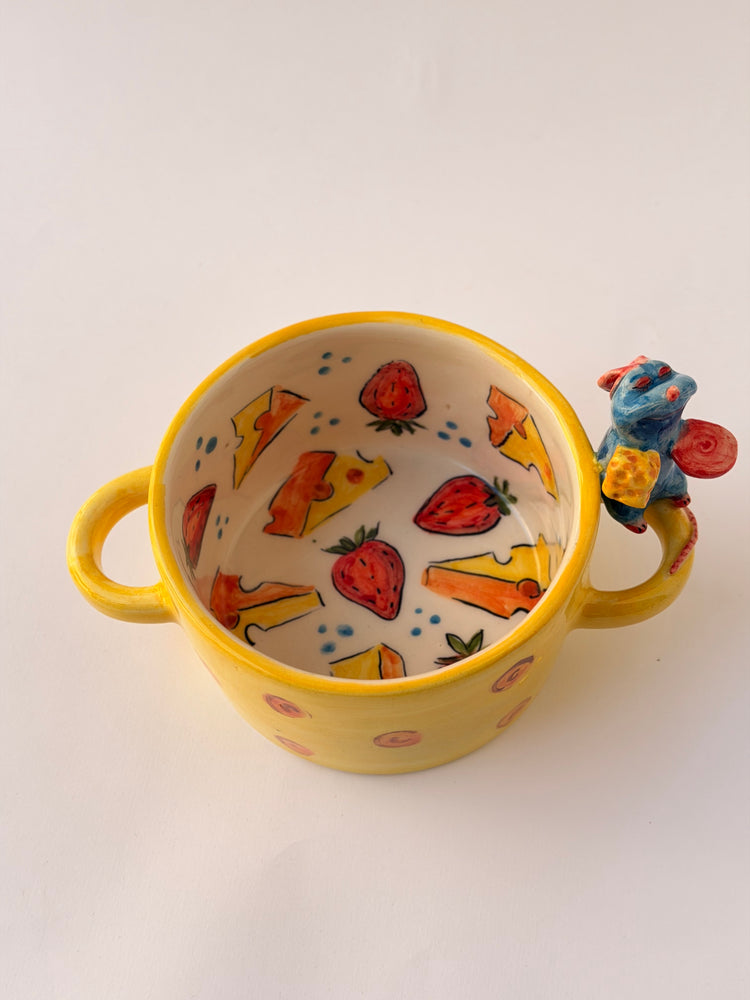 Little Chef handmade ceramic bowl