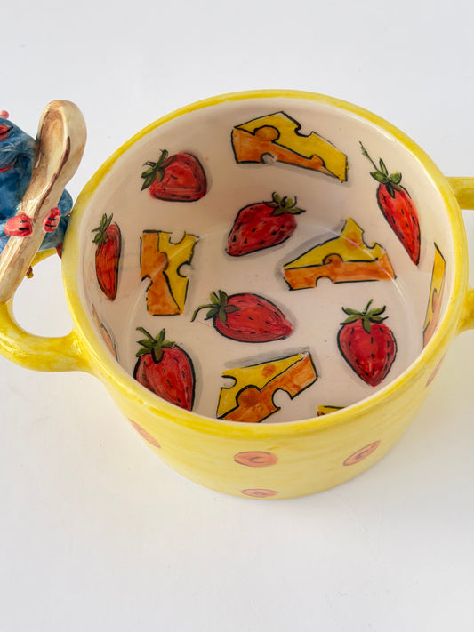 Little Chef handmade ceramic bowl