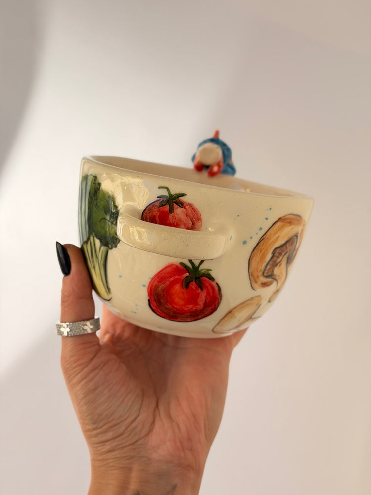 Little Chef handmade ceramic bowl
