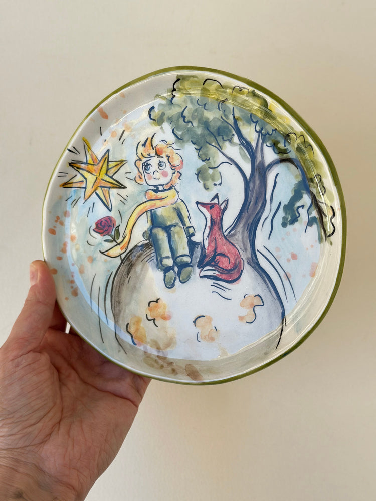 Little Prince Handmade plate
