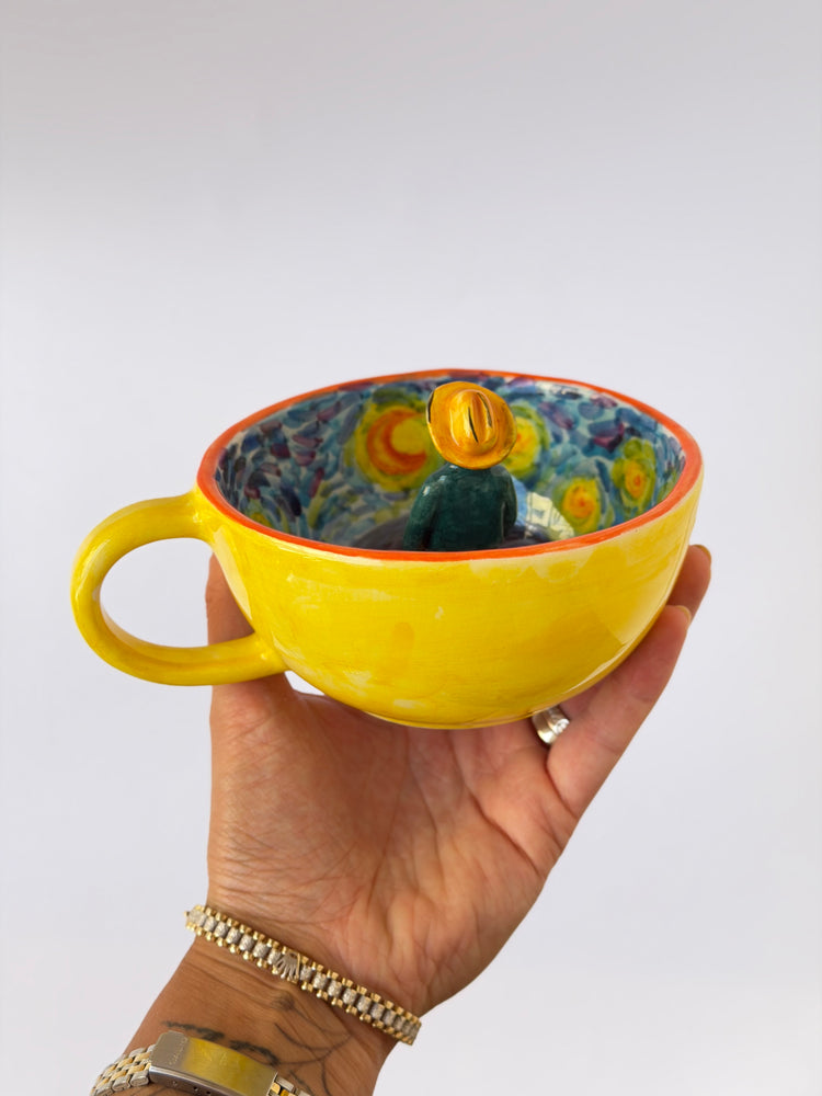 Vincent handmade mug