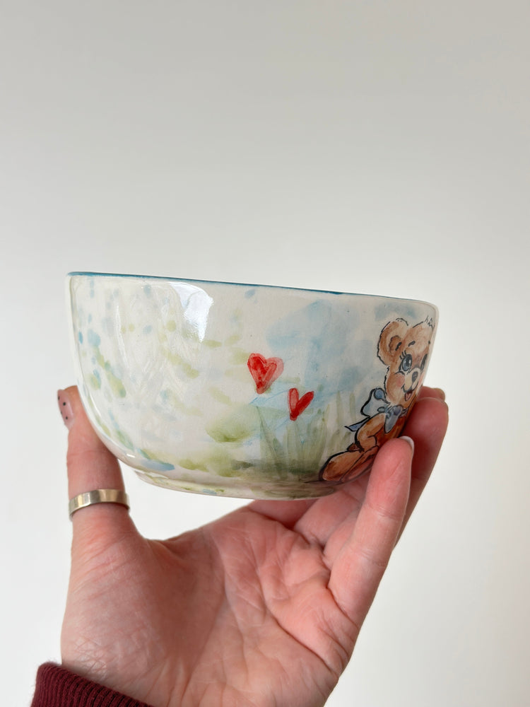 Teddy handmade mug