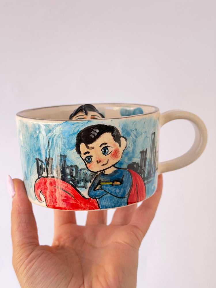 Spider handmade ceramic mug