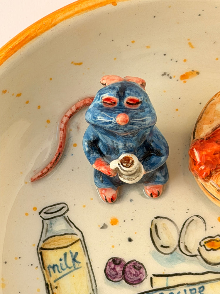 Little Chef handmade ceramic bowl