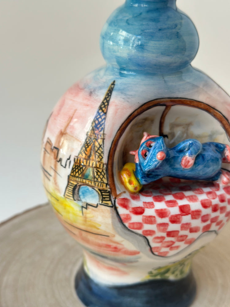 Little Chef handmade lamp ceramic