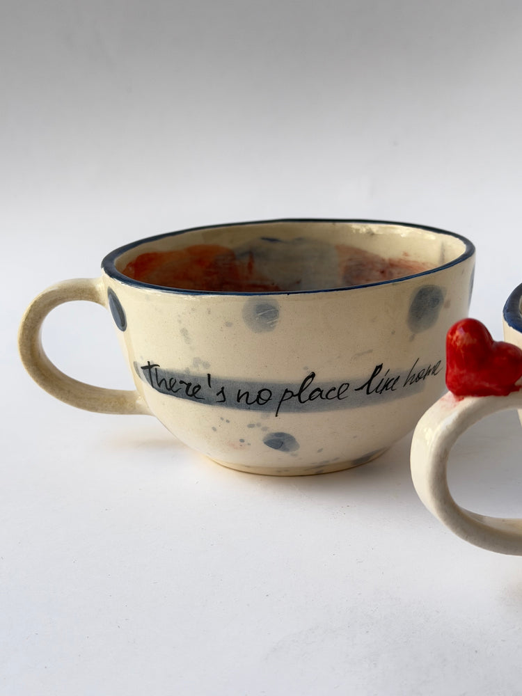 Couple handmade ceramic mugs